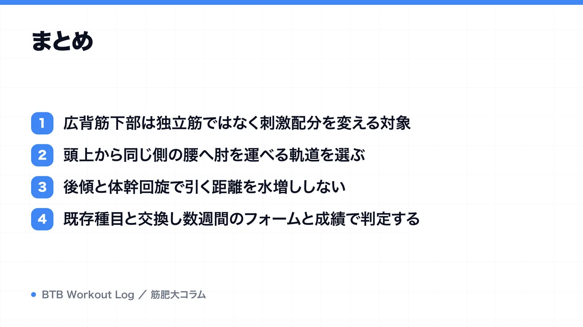 まとめを示す図解