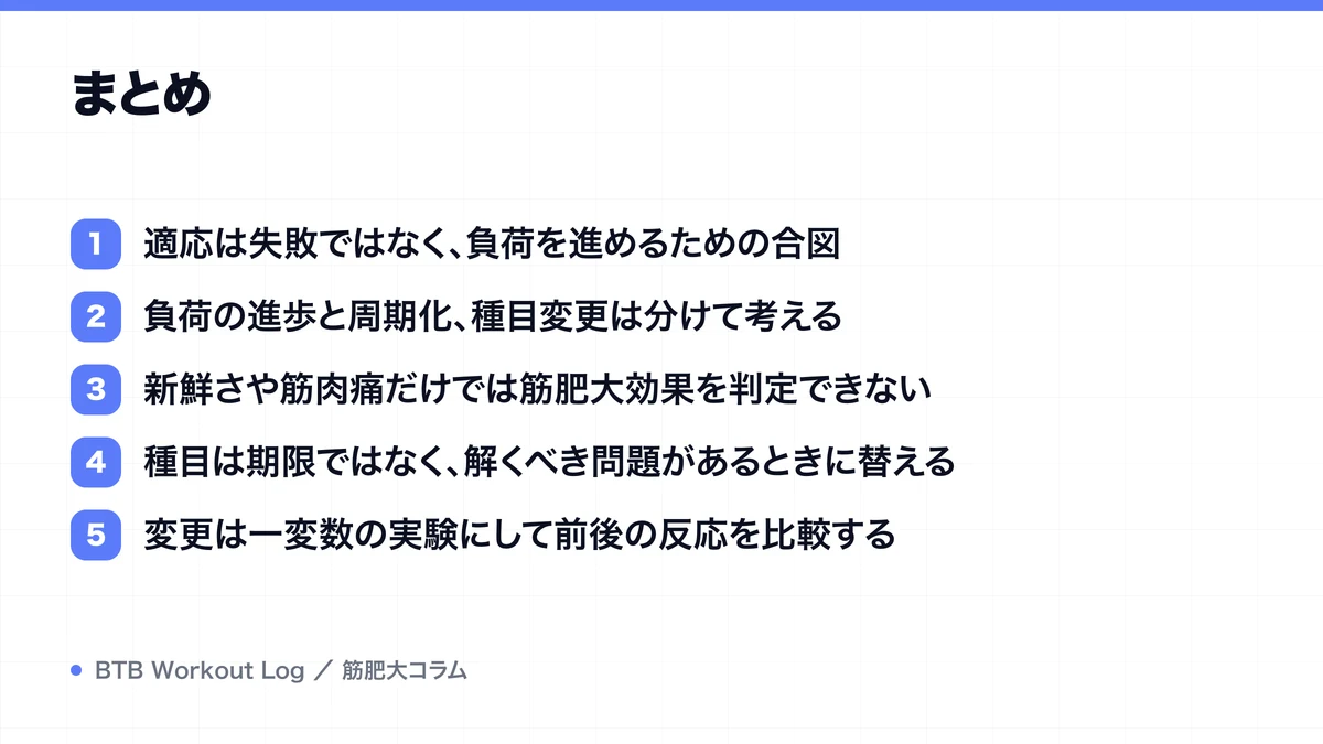 まとめを示す図解