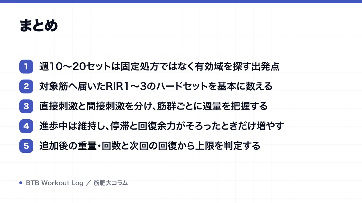 まとめを示す図解