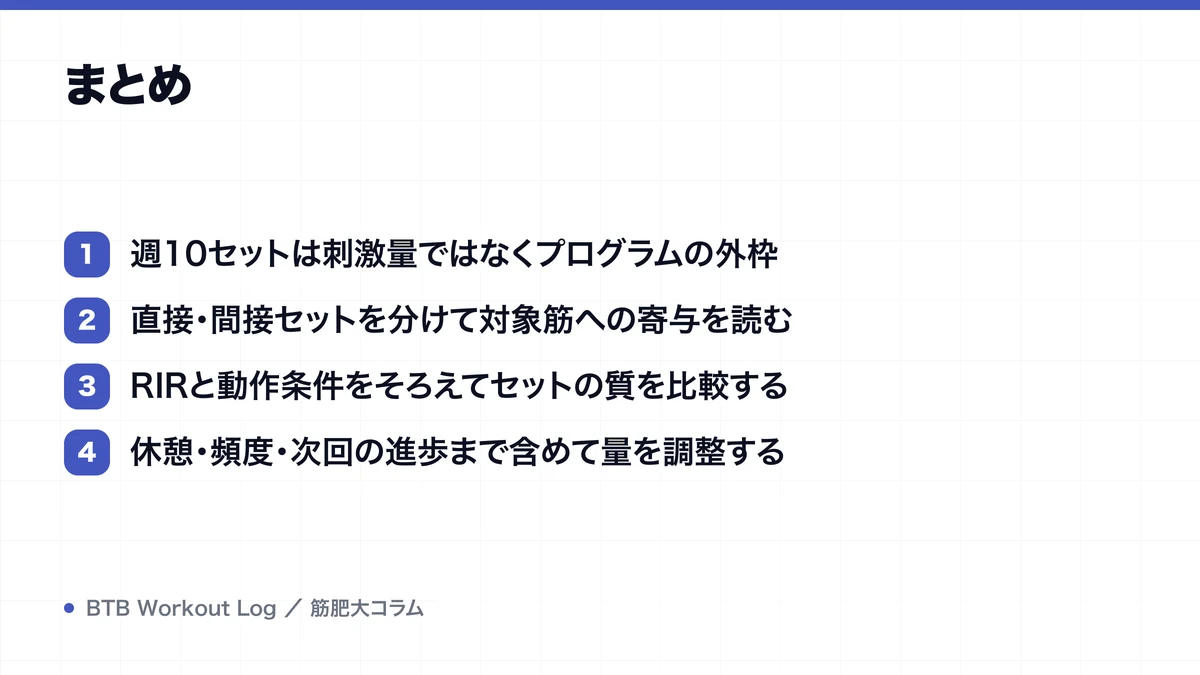 まとめを示す図解